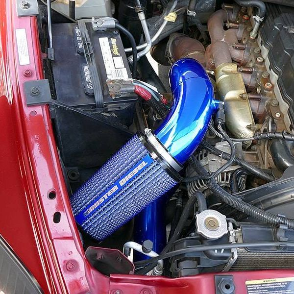 Sinister Diesel SD-CAI-5.9C-04 - SINSD-CAI-5.9C-04 - Sinister Diesel 03-07 Dodge Ram Cummins 5.9L Cold Air Intake - Shipped in Europe - Tuningsupply.com