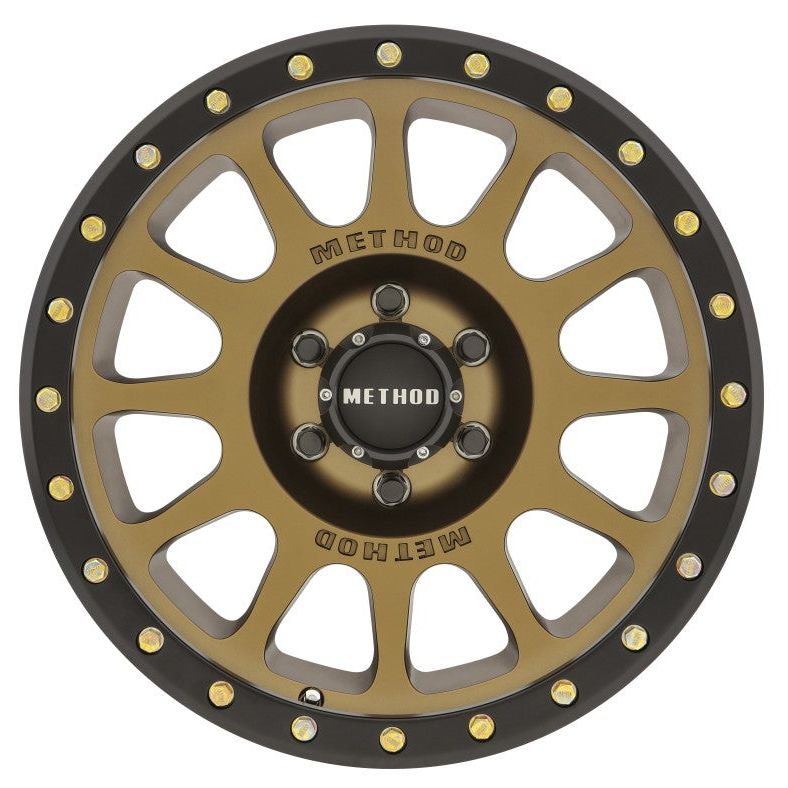 Method Wheels MR30589060900 - MRWMR30589060900 - Method MR305 NV 18x9 0mm Offset 6x5.5 108mm CB Method Bronze/Black Street Loc Wheel - Shipped in Europe - Tuningsupply.com