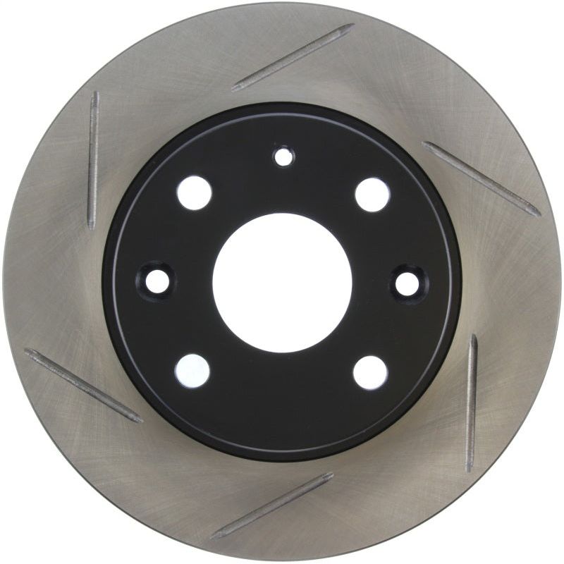 Stoptech 126.45035SR - STO126.45035SR - StopTech Power Slot 89-93 Mazda Miata SportStop Slotted Rear Right Rotor - Shipped in Europe - Tuningsupply.com