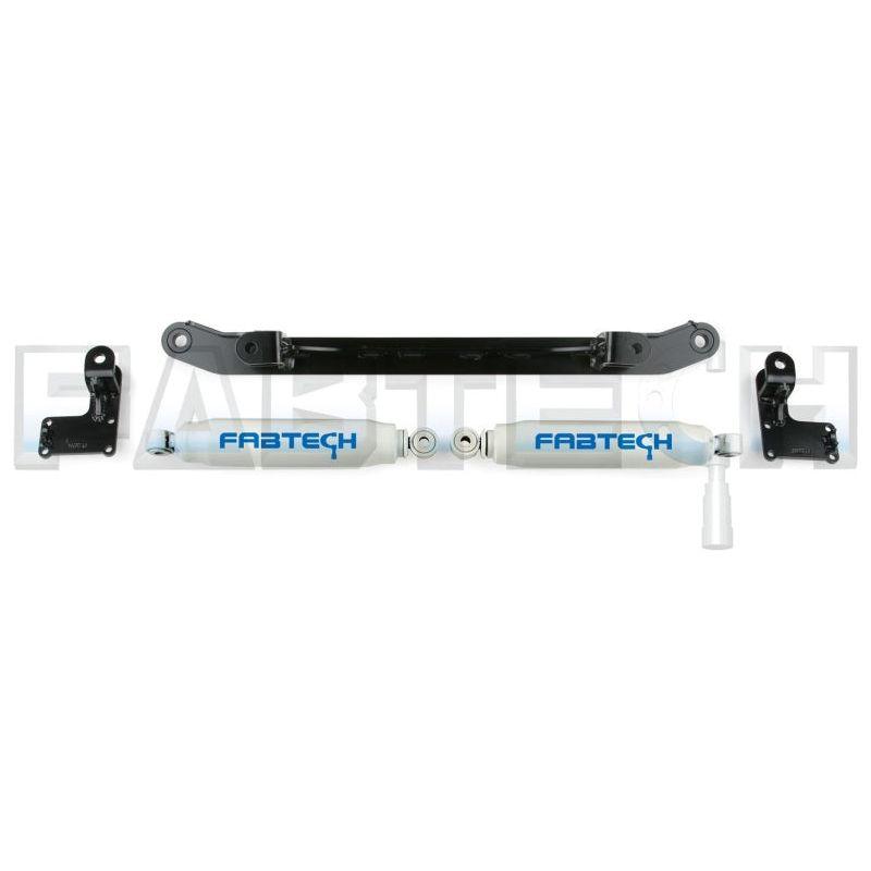Fabtech FTS8001 - FABFTS8001 - Fabtech 99-03 Ford F250/350/Excursion 2WD Dual Performance Steering Stabilizer Kit - Shipped in Europe - Tuningsupply.com