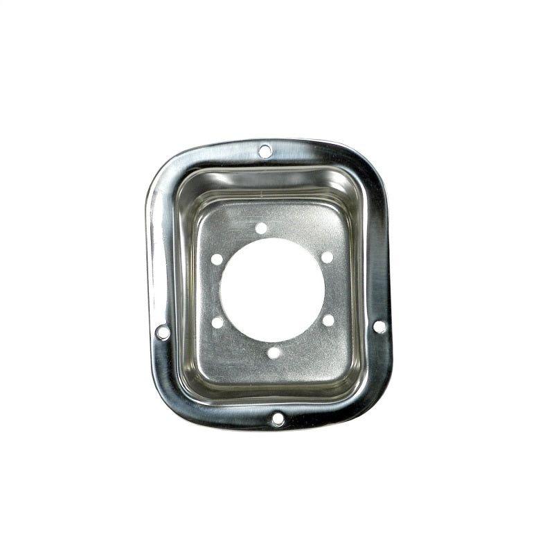 Rugged Ridge 11135.01 - RUG11135.01 - Rugged Ridge 76-95 Jeep CJ / Jeep Wrangler YJ Stainless Steel Fuel Filler Bezel - Shipped in Europe - Tuningsupply.com