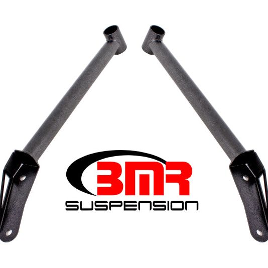 BMR Suspension CB008H - BMRCB008H - BMR 16-17 6th Gen Camaro Front Of Rear Cradle Brace - Black Hammertone - Shipped in Europe - Tuningsupply.com