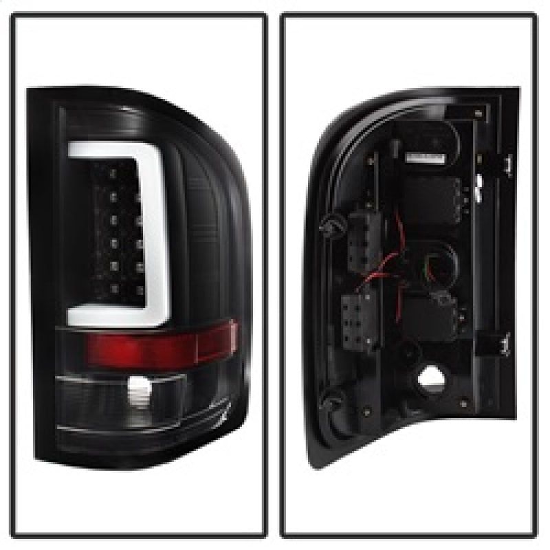 SPYDER 5084088 - SPY5084088 - Spyder 07-13 Silverado (Will Not Work w/2010 921 Bulb) V3 LED Tail Lghts Blk ALT-YD-CS07V3-LBLED-BK - Shipped in Europe - Tuningsupply.com