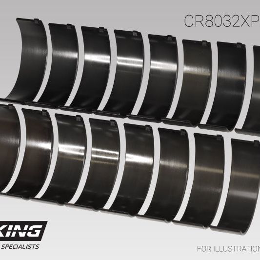 King Engine Bearings GCR8032XPNC - KINGCR8032XPNC - King Engine Bearings Chrysler 345/370 16V Connecting Rod Bearing Set - Shipped in Europe - Tuningsupply.com