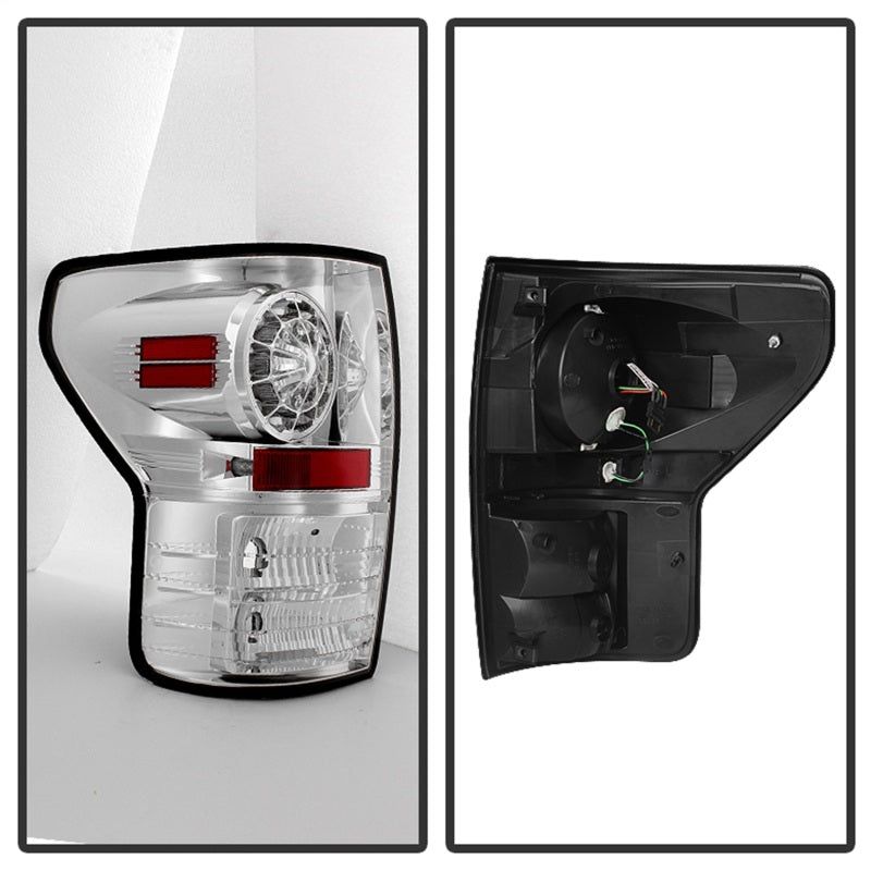 SPYDER 5029591 - SPY5029591 - Spyder Toyota Tundra 07-13 LED Tail lights Chrome ALT-YD-TTU07-LED-C - Shipped in Europe - Tuningsupply.com