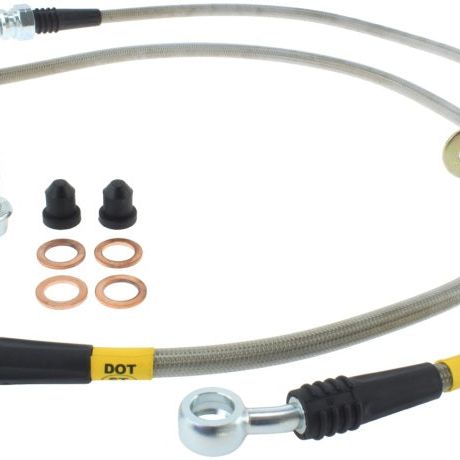 Stoptech 950.40003 - STO950.40003 - StopTech 02-06 Acura RSX Front SS Brake Lines - Shipped in Europe - Tuningsupply.com