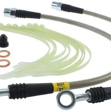 Stoptech 950.33006 - STO950.33006 - StopTech VW/Audi Front Stainless Steel Brake Line Kit - Shipped in Europe - Tuningsupply.com