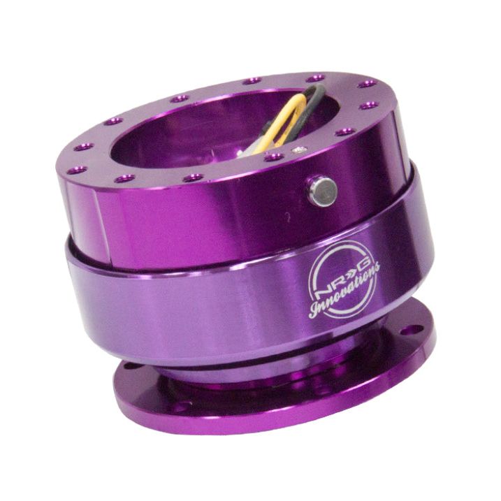NRG SRK-200PP - NRGSRK-200PP - NRG Quick Release Gen 2.0 - Purple Body / Purple Ring - Shipped in Europe - Tuningsupply.com