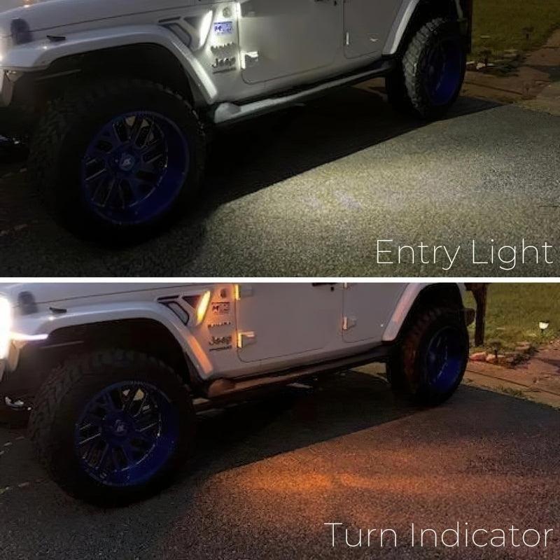 ORACLE Lighting 5861-504 - ORL5861-504 - Oracle Sidetrack LED System For Jeep Wrangler JL/ Gladiator JT - Shipped in Europe - Tuningsupply.com