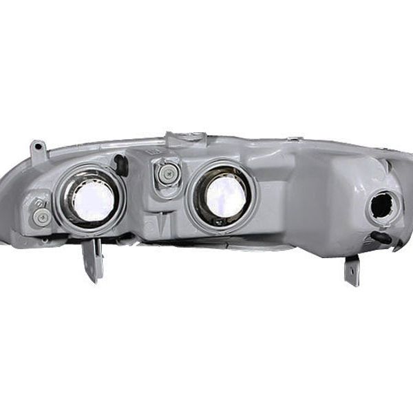 ANZO 121052 - ANZ121052 - ANZO 1998-2002 Honda Accord Crystal Headlights Black - Shipped in Europe - Tuningsupply.com