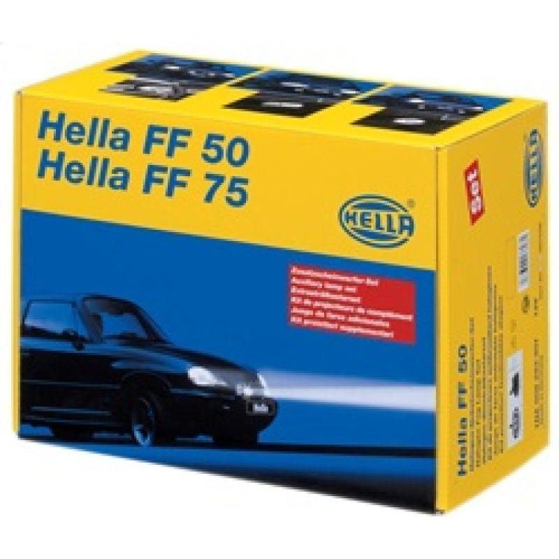 Hella LA008284801 - HELLA008284801 - Hella FF75 Series H7 12V/55W Hallogen Fog Lamp Kit - Shipped in Europe - Tuningsupply.com