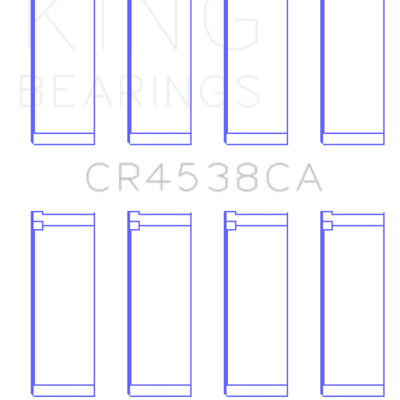 King Engine Bearings GCR4538CA0.5 - KINGCR4538CA0.5 - King Engine Bearings Mini Cooper S/Cooper S Conv/Works W11B16A Rod Bearing Set - Size +0.5mm - Shipped in Europe - Tuningsupply.com