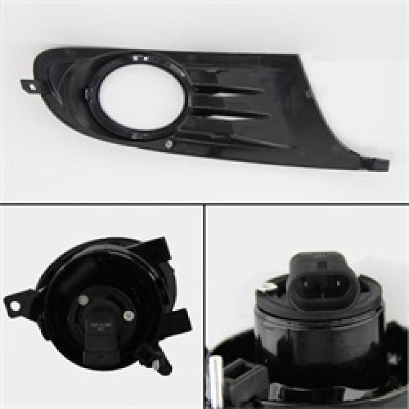 SPYDER 5076182 - SPY5076182 - Spyder Volkswagen Golf TDI TSI OEM Style Fog Lights w/Switch Clear FL-VG2010-C - Shipped in Europe - Tuningsupply.com