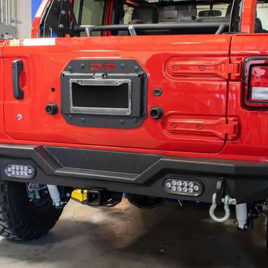 DV8 Offroad TSJL-02 - DVETSJL-02 - DV8 Offroad 2018+ Jeep Wrangler JL Spare Tire Delete Kit - Shipped in Europe - Tuningsupply.com