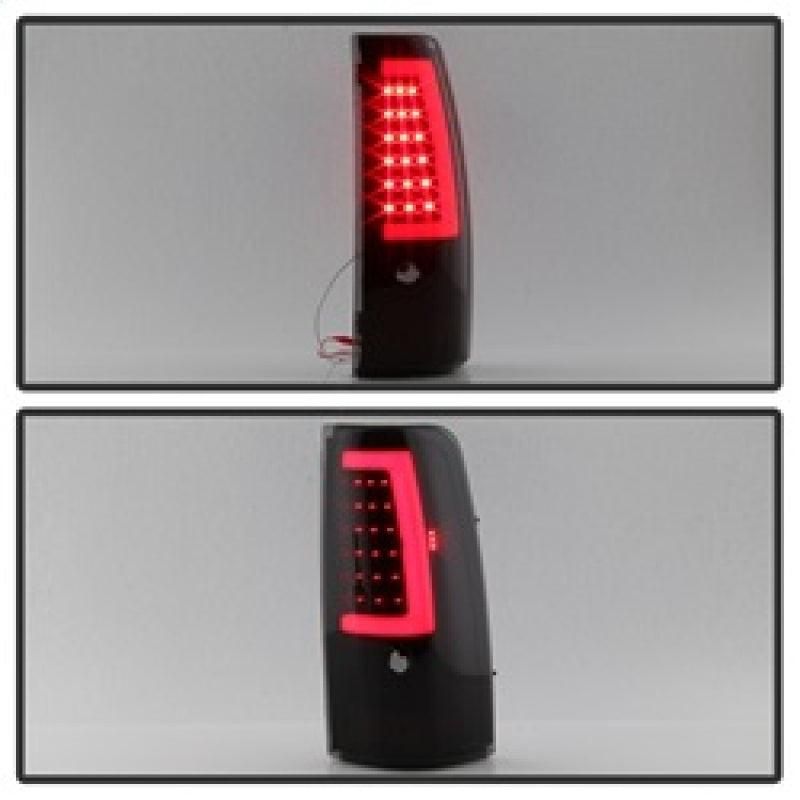 SPYDER 9038778 - SPY9038778 - xTune Chevy Silverado 1500/2500/3500 99-02 Version 3 Tail Lights Black Smoke ALT-ON-CS99V3-LBLED-BSM - Shipped in Europe - Tuningsupply.com