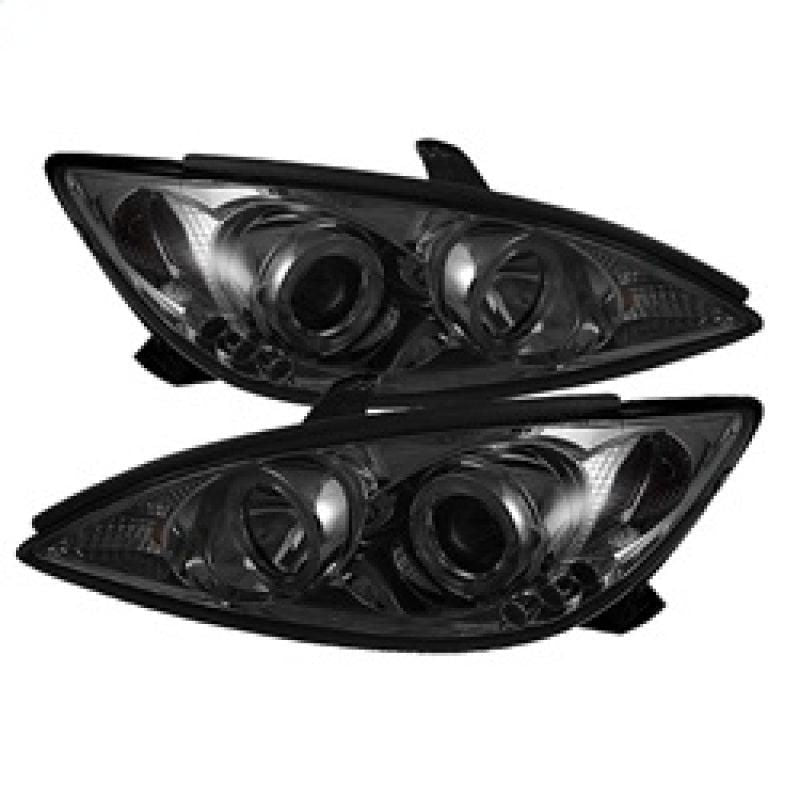 SPYDER 5064325 - SPY5064325 - Spyder Toyota Camry 02-06 Projector Headlights LED Halo LED Smoke High H1 Low H1 PRO-YD-TCAM02-HL-SM - Shipped in Europe - Tuningsupply.com