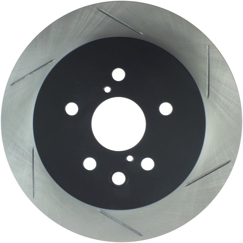 Stoptech 126.44141SL - STO126.44141SL - StopTech Power Slot 06-09 Lexus GS Series / 06-10 IS350 Rear Left Slotted Rotor - Shipped in Europe - Tuningsupply.com