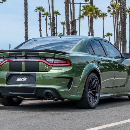 Borla 60729CFBA - BOR60729CFBA - Borla 15-24 Dodge Charger V8 / 2023 Chrysler 300C T-304 SS Tips 5in Outlet - Carbon / Black Anodized - Shipped in Europe - Tuningsupply.com