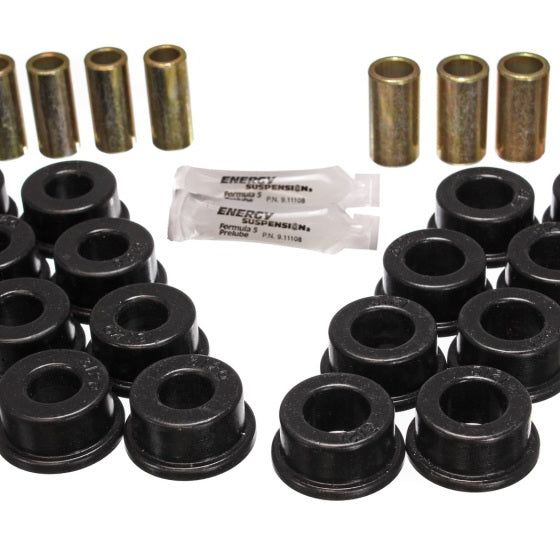 Energy Suspension 3.3145G - ENG3.3145G - Energy Suspension 84-95 Chevy Corvette Black Rear End Control Arm Bushing Set - Shipped in Europe - Tuningsupply.com