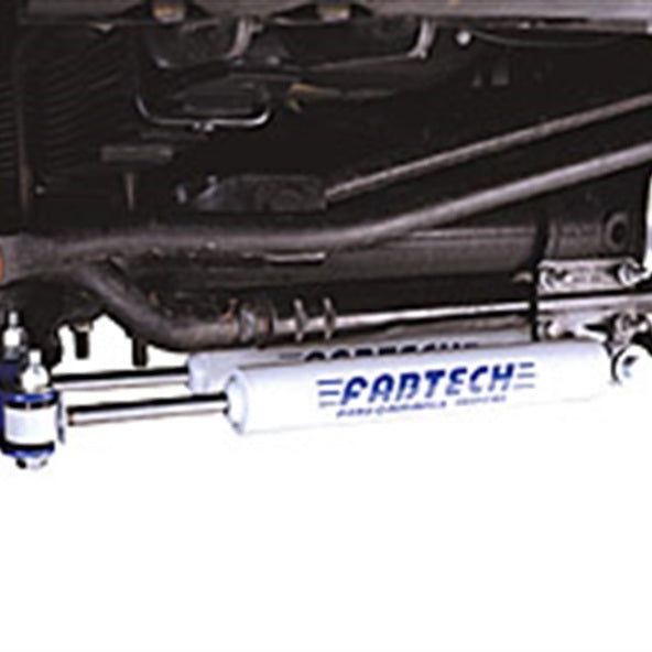 Fabtech FTS21044BK - FABFTS21044BK - Fabtech 07-14 GM C/K1500 2WD/4WD Dual Steering Stabilizer System w/Perf. Shocks - Shipped in Europe - Tuningsupply.com