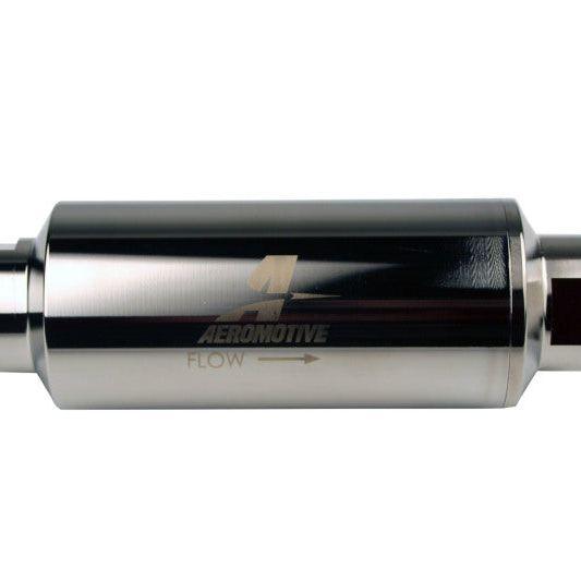 Aeromotive 12339 - AER12339 - Aeromotive Pro-Series In-Line Fuel Filter - ORB-12 - 10 Micron Microglass Element - Shipped in Europe - Tuningsupply.com