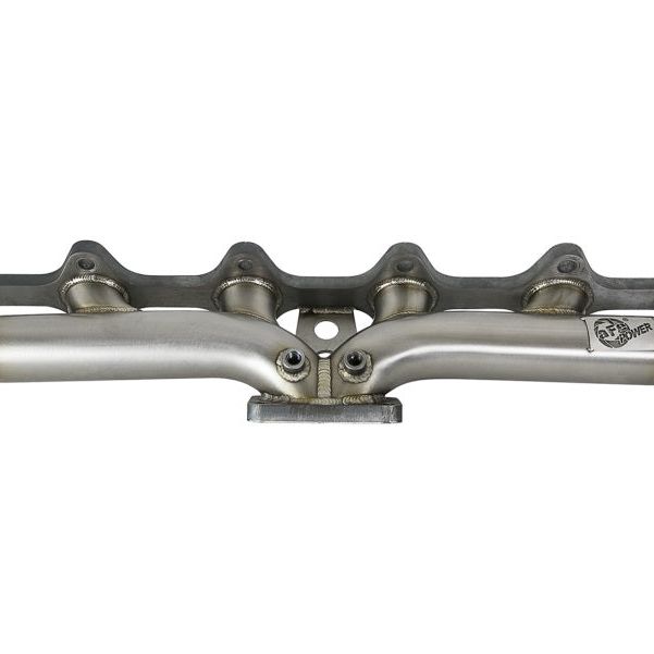 aFe 48-32020 - AFE48-32020 - aFe Twisted Steel Header Turbo Manifold (T3) 98.5-02 Dodge Diesel Trucks L6 5.9L (td) - Shipped in Europe - Tuningsupply.com