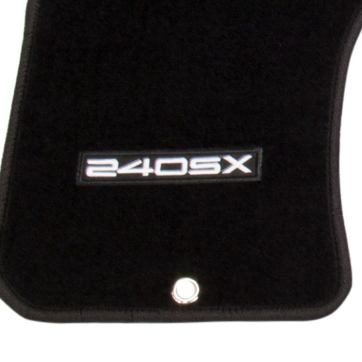 NRG FMR-240 - NRGFMR-240 - NRG Floor Mats - 89-98 Nissan 240SX (240SX Logo) - 2pc. - Shipped in Europe - Tuningsupply.com