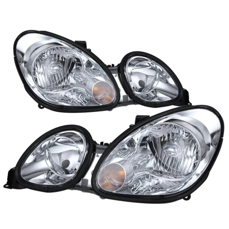 SPYDER 9026928 - SPY9026928 - xTune Lexus GS300/GS400/GS430 98-05 Halogen Only Crystal Headlights Chrome HD-JH-LGS98-C - Shipped in Europe - Tuningsupply.com