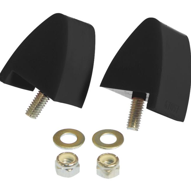 Prothane 6-1303-BL - PRO6-1303-BL - Prothane 64-73 Ford Mustang Front Bump Stops - Black - Shipped in Europe - Tuningsupply.com