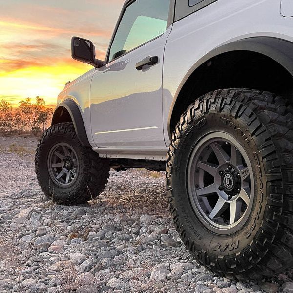 ICON IVD4300 - ICOIVD4300 - ICON 2021+ Ford Bronco 3in Lift C/O Spacer Kit - Shipped in Europe - Tuningsupply.com