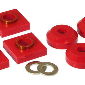 Prothane 6-1601 - PRO6-1601 - Prothane 76 & Earlier Ford F150/250 Transfer Case Mounts - Red - Shipped in Europe - Tuningsupply.com