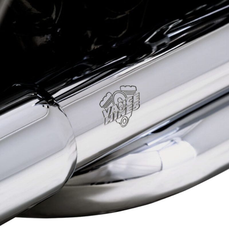 Vance and Hines 17351 - VAH17351 - Vance & Hines HD Dresser Duals 17-22 HDr/Heatshield PCX Header Exhaust - Shipped in Europe - Tuningsupply.com