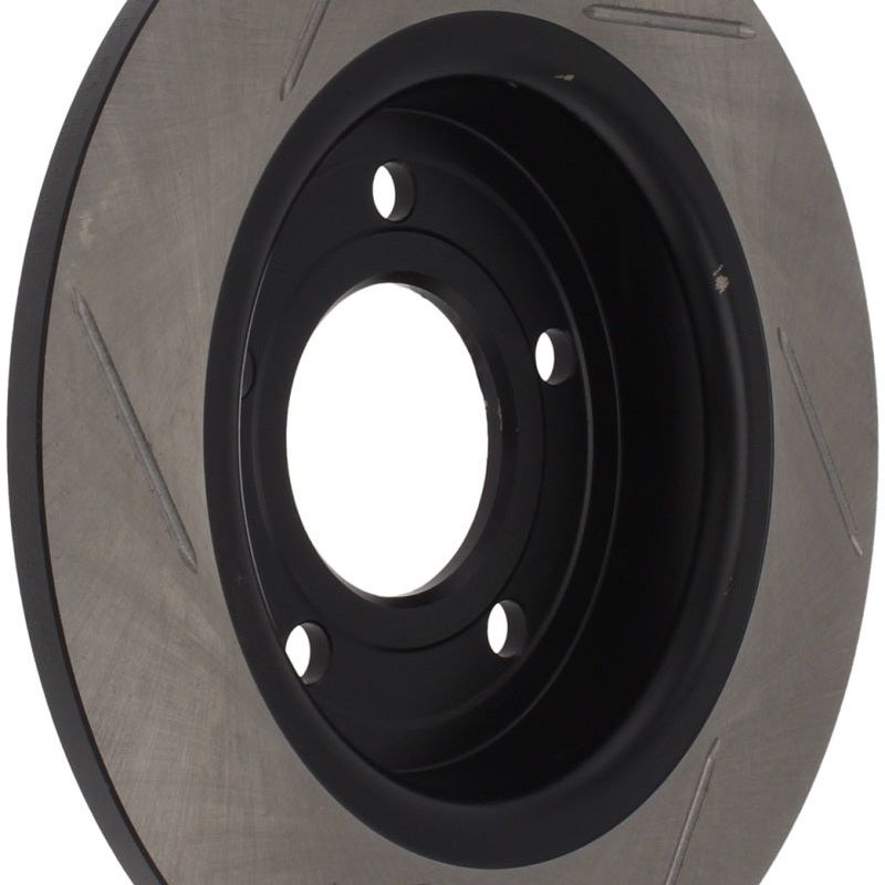 Stoptech 126.45067SL - STO126.45067SL - StopTech Power Slot 07-09 Mazdaspeed 3 Slotted Left Rear Rotor - Shipped in Europe - Tuningsupply.com