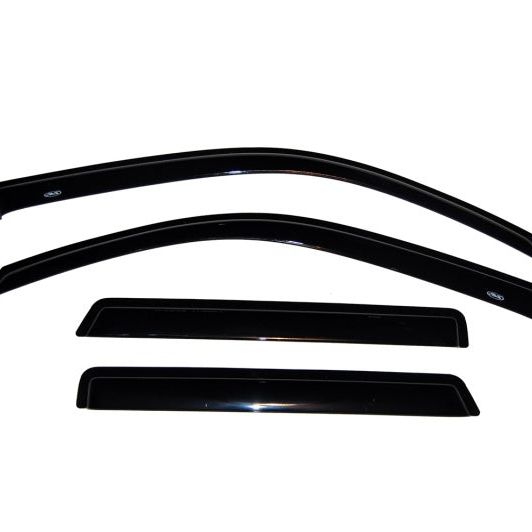 AVS 04-07 Buick Rainier Ventvisor Outside Mount Window Deflectors 4pc - Smoke-tuningsupply.com