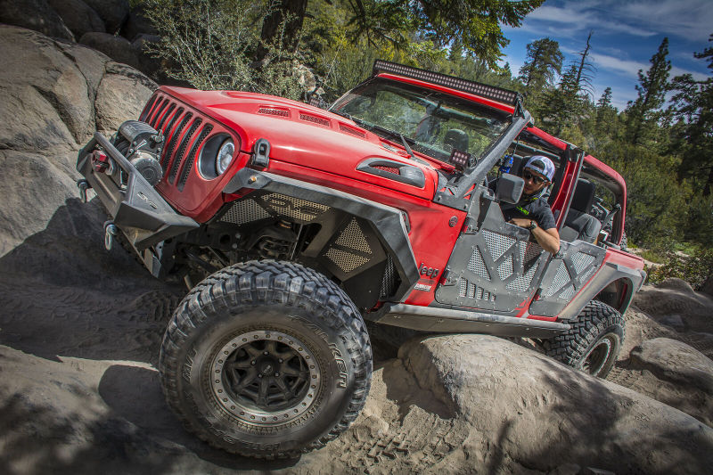 DV8 Offroad 2018+ Jeep Wrangler JL Front Inner Fenders - Black-tuningsupply.com