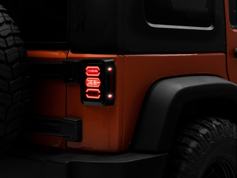 
    

Raxiom J106751 - RAXJ106751 - Raxiom 07-18 Jeep Wrangler JK LED Tail Lights- Black Housing (Smoked Lens) - Shipped in Europe - Tuningsupply.com

  