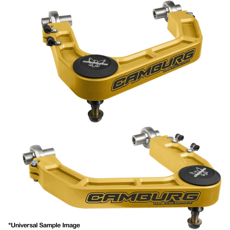 

Camburg CAM-310184-GLD - CMBCAM-310184-GLD - Camburg Toyota Tacoma 05-23 / 4-Runner 03-23 / FJ 07-14 KINETIK V2 Billet Uniball Upper Arms (Gold) - Shipped in Europe - Tuningsupply.com
