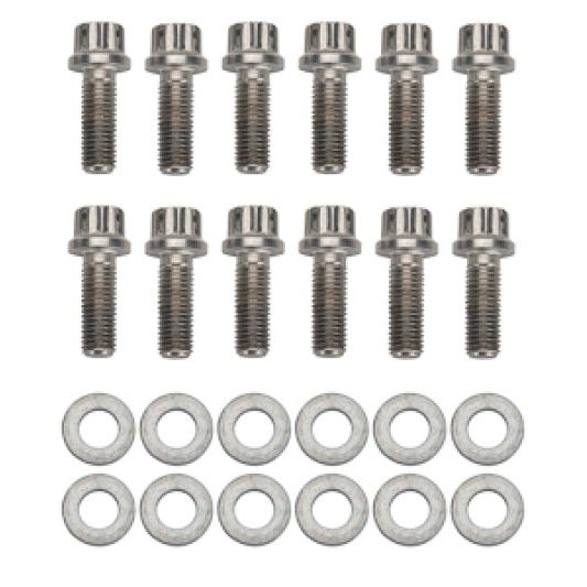 Wilwood Bolt Kit - Hat/Rotor 1/4-28x.75 12 Pt Stainless-Brake Hardware-Wilwood-WIL230-8217-SMINKpower Performance Parts