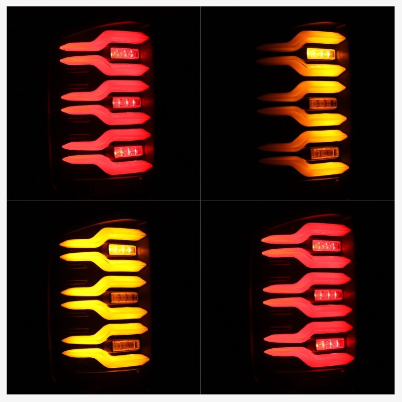 

AlphaRex 620030 - ARX620030 - AlphaRex 14-18 Chevrolet Silverado Luxx-Series LED Tail Lights Black w/Activ Light/Seq Signal - Shipped in Europe - Tuningsupply.com
