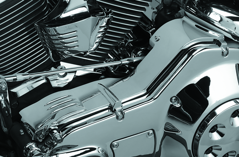 Kuryakyn Cast Inner Primary Cover 90-06 Touring Models Chrome-tuningsupply.com