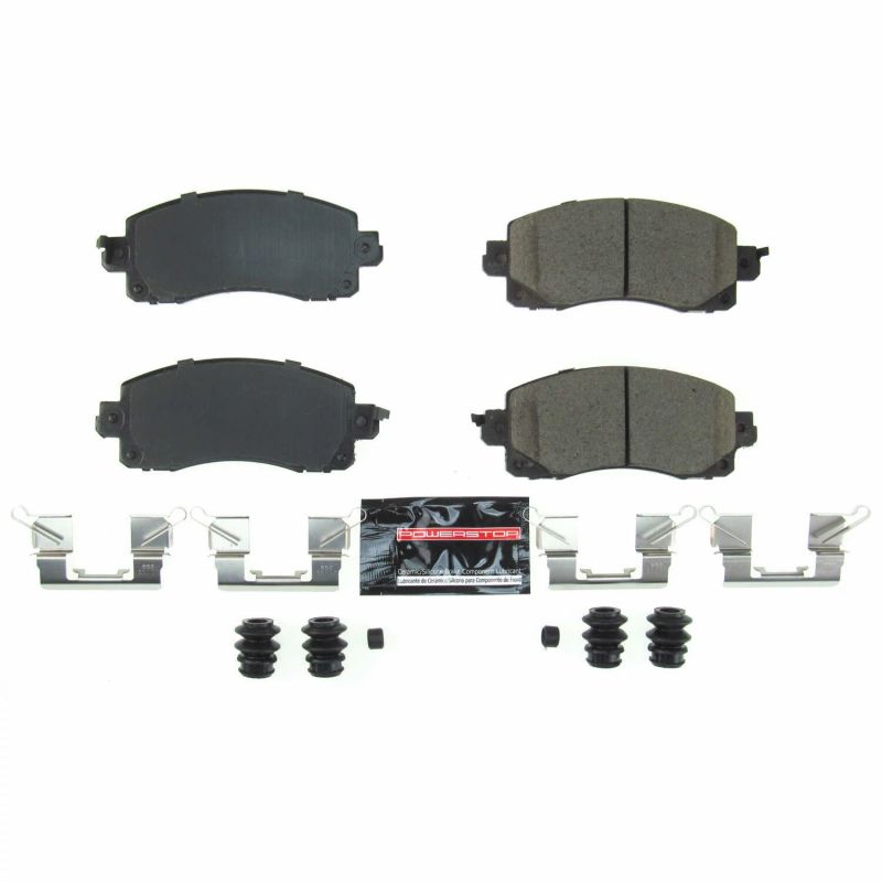 

PowerStop Z23-2045 - PSBZ23-2045 - Power Stop 18-19 Subaru Crosstrek Front Z23 Evolution Sport Brake Pads w/Hardware - Shipped in Europe - Tuningsupply.com
