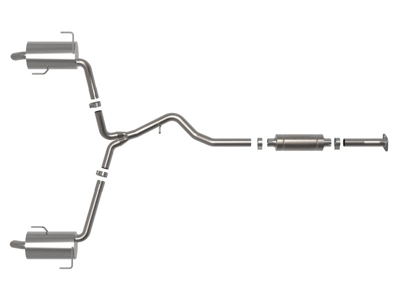 

aFe 49-36805 - AFE49-36805 - aFe Subaru Outback 20-23 H4-2.4L Takeda 2-1/2 IN to 2-1/4 IN 304 Stainless Steel Cat-Back Exhaust - Shipped in Europe - Tuningsupply.com
