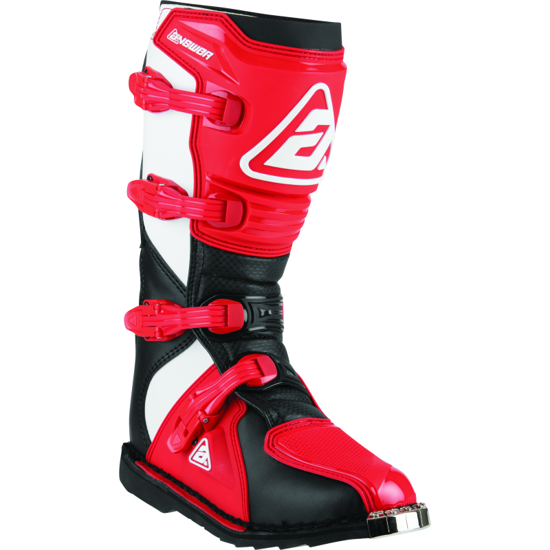 Answer AR1 Boot Black/Red Size - 7-tuningsupply.com