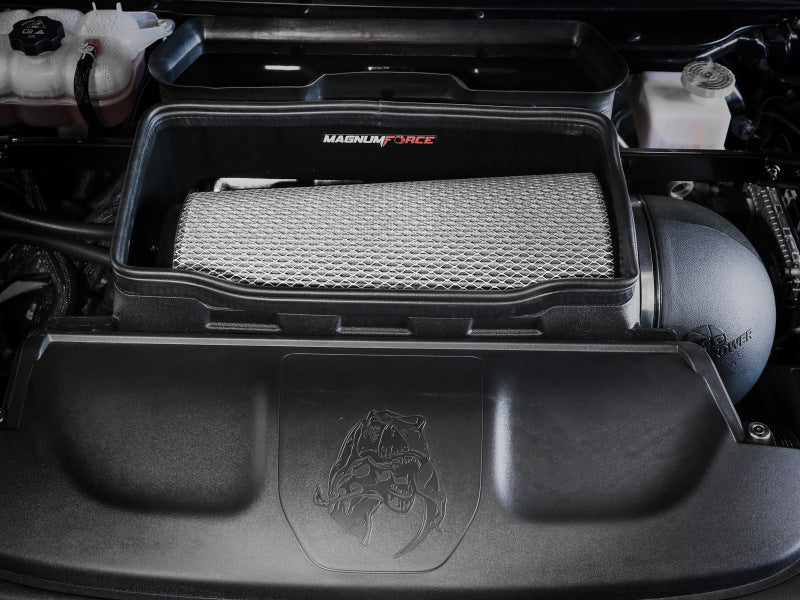 aFe 21-23 RAM 1500 TRX V8-6.2L SC Magnum FORCE Stage2 Cold Air Intake System w/Pro DRY S-tuningsupply.com