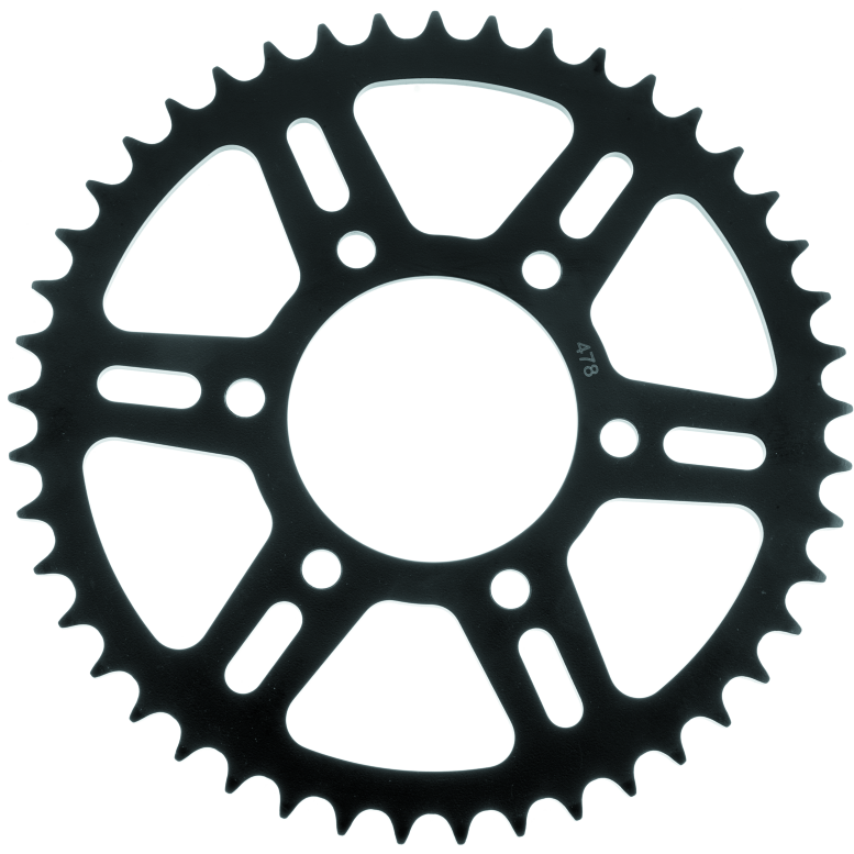 BikeMaster Kawasaki Rear Steel Sprocket 520 46T - Black-tuningsupply.com