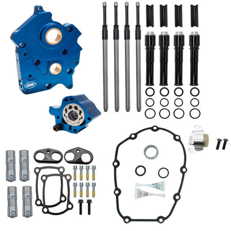 
    

S&S Cycle 310-1262A - SSC310-1262A - S&S Cycle 2017+ M8 Oil Cooled Models Cam Chest Kit w/o Cam - Blk PR Tubes & Chain Tens Incl. VVT - Shipped in Europe - Tuningsupply.com

  