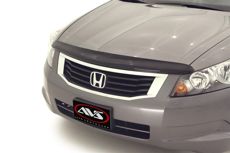 AVS 08-12 Honda Accord Carflector Low Profile Hood Shield - Smoke-tuningsupply.com