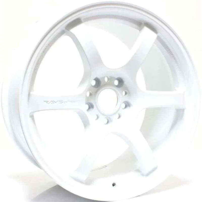 Gram Lights 57DR 18x9.5 +38 5-100 Ceramic Pearl Wheel (Min Order Qty 20)-tuningsupply.com