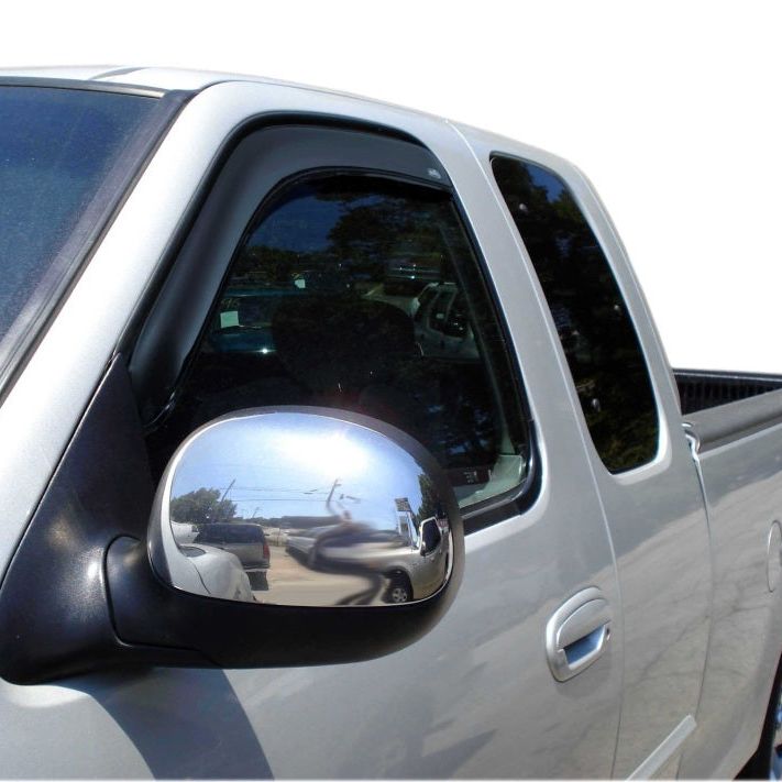 AVS 97-03 Ford F-150 Standard Cab Ventvisor In-Channel Window Deflectors 2pc - Smoke-tuningsupply.com