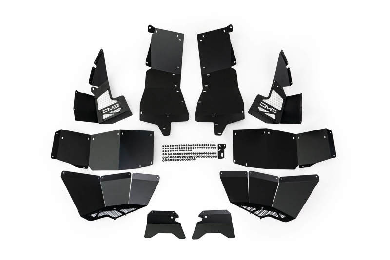 DV8 Offroad 21-22 Ford Bronco Front Inner Fender Liners-tuningsupply.com